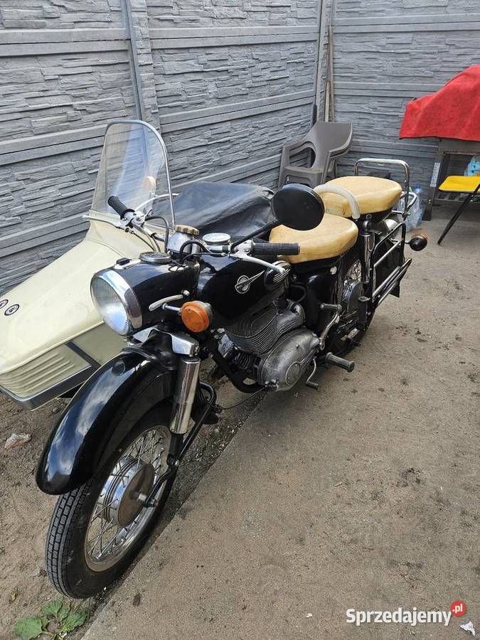 Mz Es 2501 Jaskółka z wózkiem bocznym Nowa Sól sprzedam
