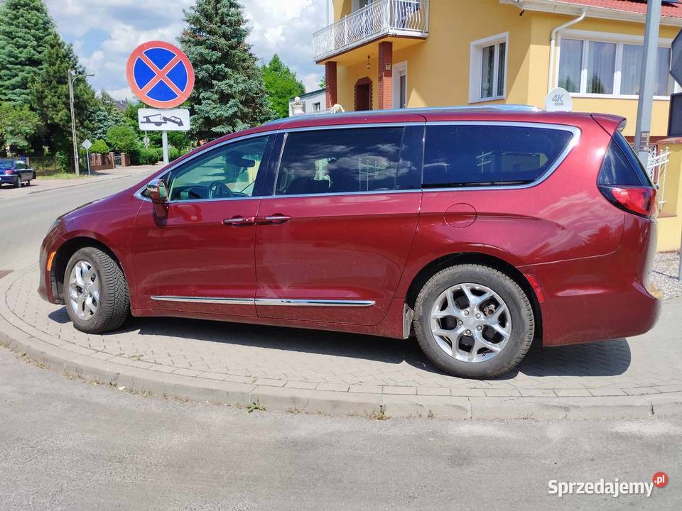 chrysler pacifica 2018 bezwypadkowy 141800km Gorzów Wielkopolski sprzedam