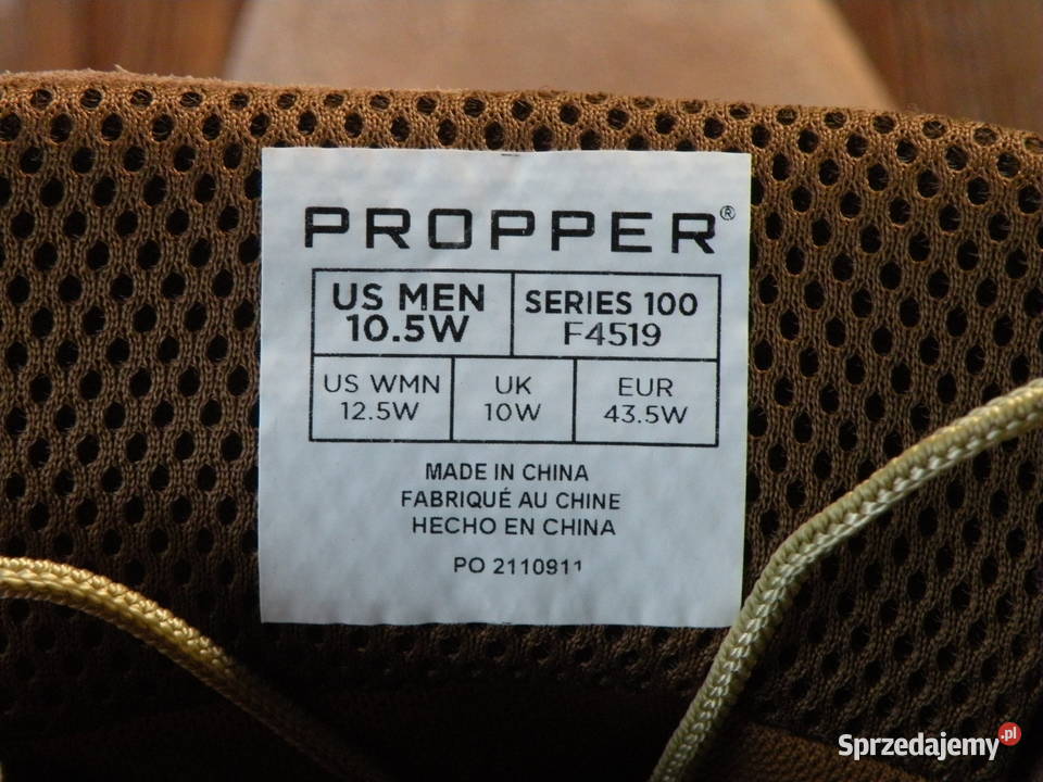 Buty PROPPER 125 W Series 100 dolnośląskie Wrocław