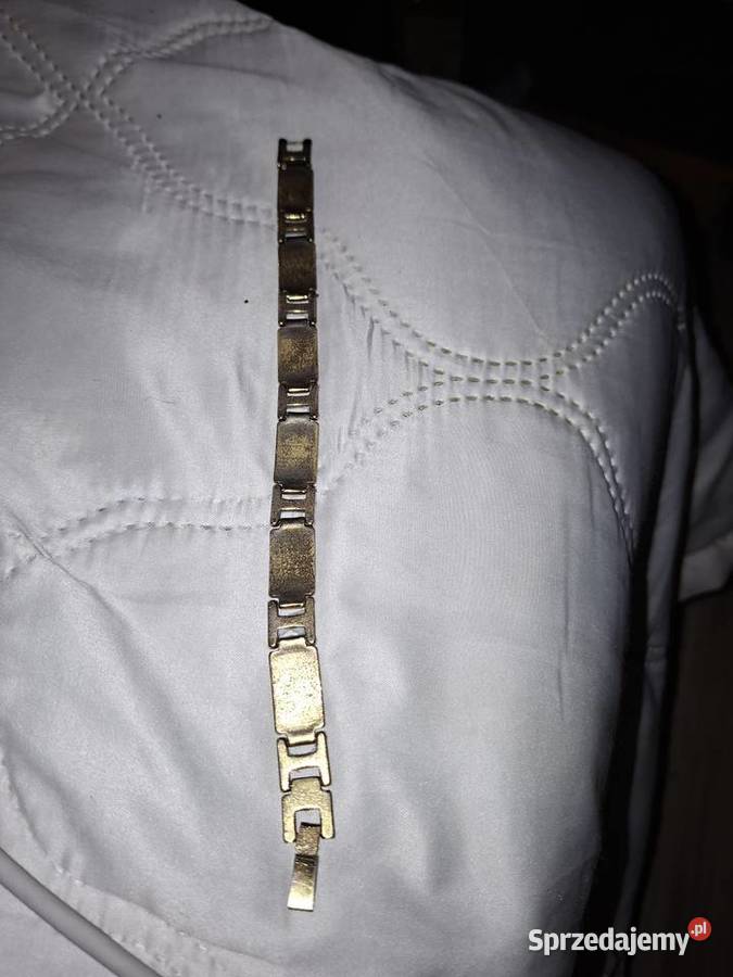 Złota bransoletka 26g Brok