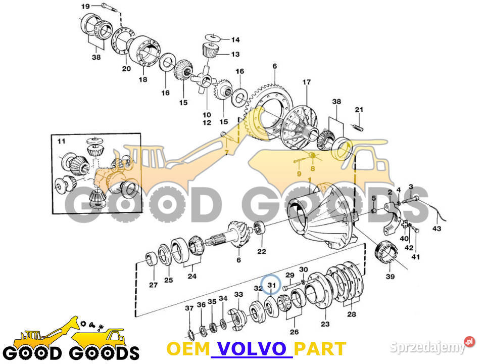VOLVO PIERŚCIEŃ USZCZELNIAJĄCY 943142 Władysławów