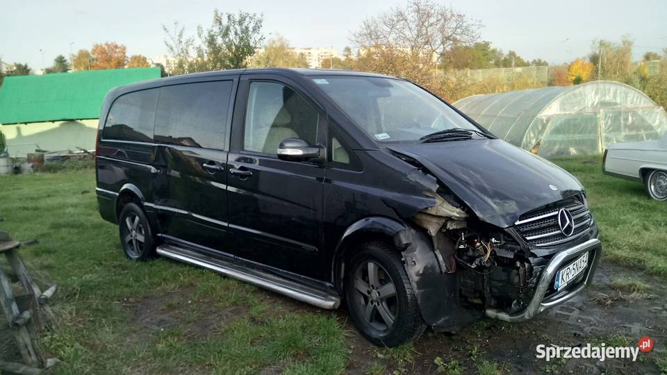 Mercedes Viano W639 22 CDI long uszkodzony Kraków sprzedam