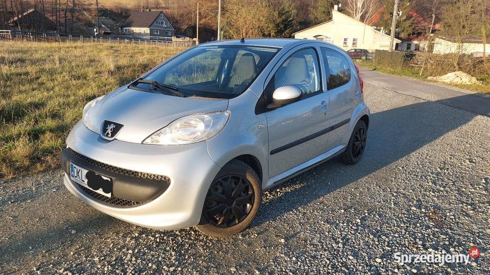 Peugeot 107 10 2006 5 drzwi Niski przebieg Kłodzko