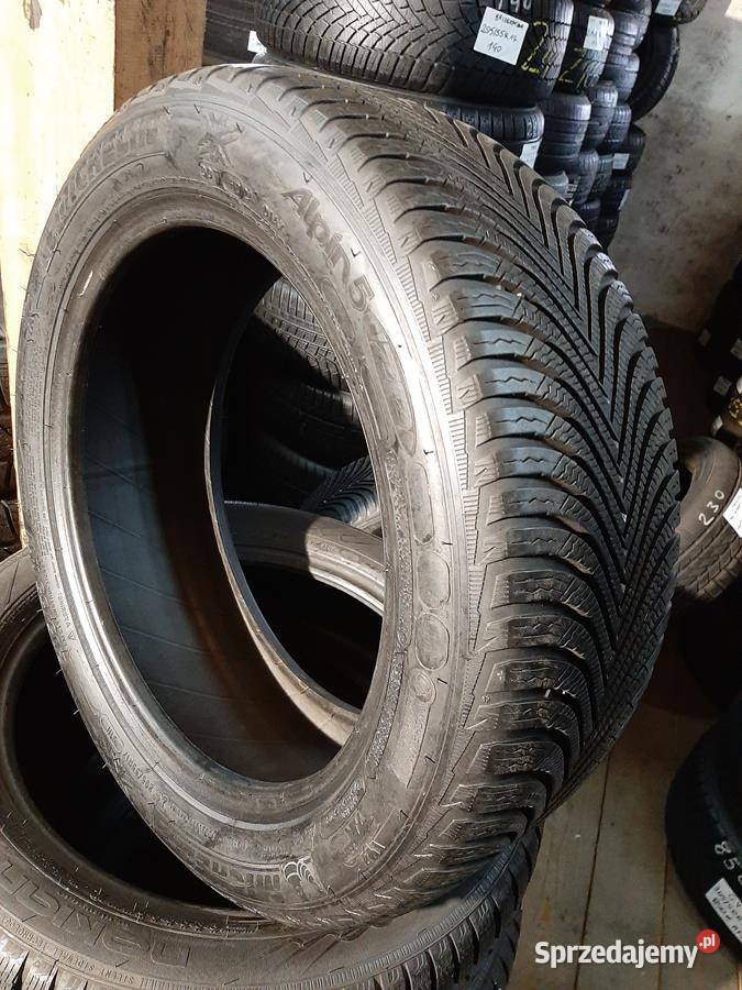 2x Opona UŻYWANA ZIMOWA 20555R17 MICHELIN 139