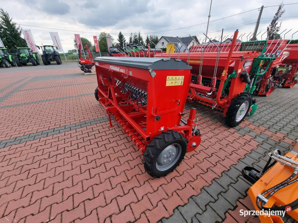 Siewnik zbożowy Poznaniak 4203 stopkowy Famarol Siewniki i sadzarki Posądza