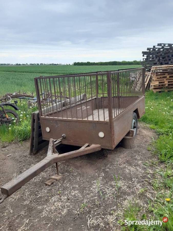 Dwukółka przyczepka rolnicza Przyczepy rolnicze Bratoszewice