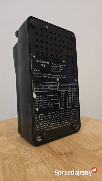 Analogowy multimetr miernik uniwersalny model zachodniopomorskie Szczecin
