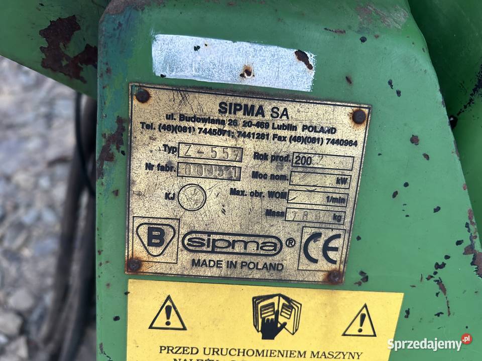 Owijarka do bel samozaładowcza Sipma Z557 2002 Nowy Sącz