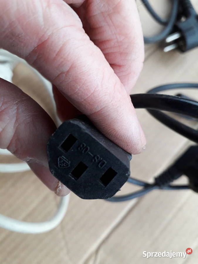 Kabel zasilający do komputera drukarki komputer Pozostałe śląskie Częstochowa sprzedam