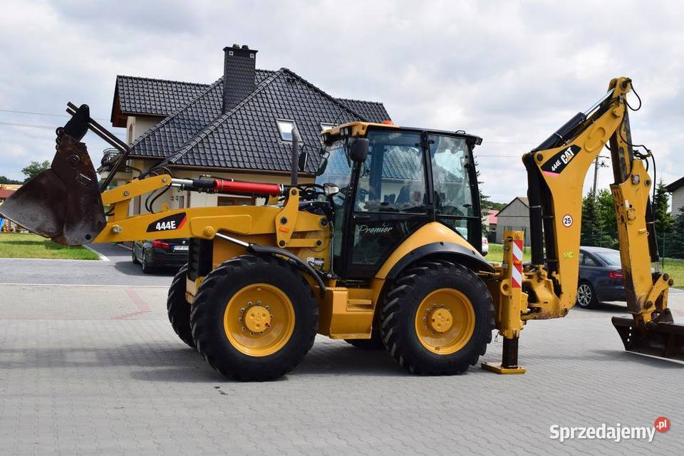 Koparka CAT 444 E Rok produkcji 2012 Koparko ładowarki lubuskie Sulechów