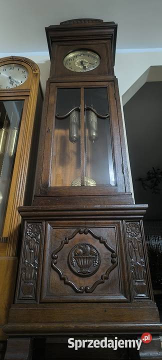 Piękny zegar stojący kwadransowy KIENZLE z Antyki Kwaczała sprzedam