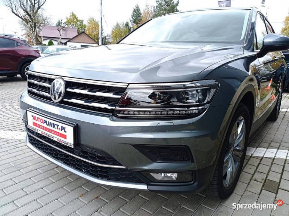 Volkswagen Tiguan Allspace 2018r SalonPL LED Kraków