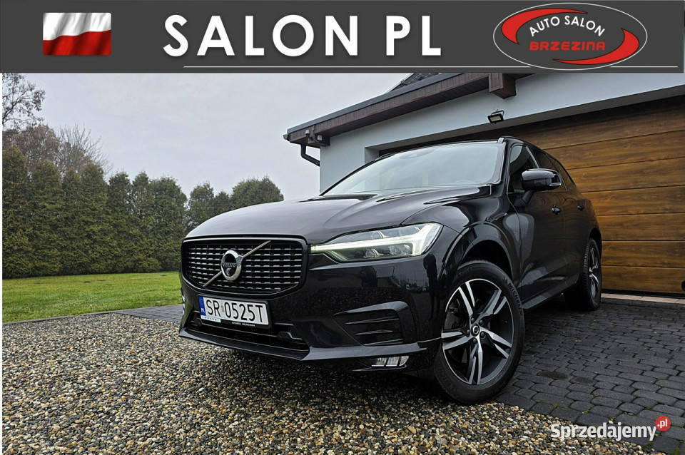 Volvo XC 60 serwis ASO Iwłaściciel II 2017 XC 60 Samochody osobowe Rydułtowy