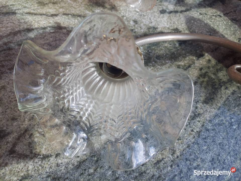 Kinkiet ścienny metalowy Lampka nocna Komplet 2 Lampy zachodniopomorskie Gawroniec sprzedam