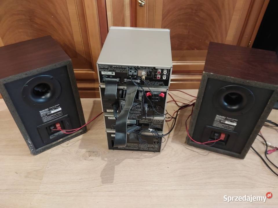 Wieża składanka Technics kolumny Konina