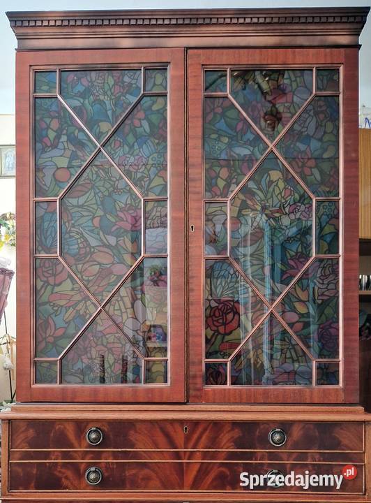 Biblioteczka Plebana Sekretarzyk Witryna 195cm Rzeszów