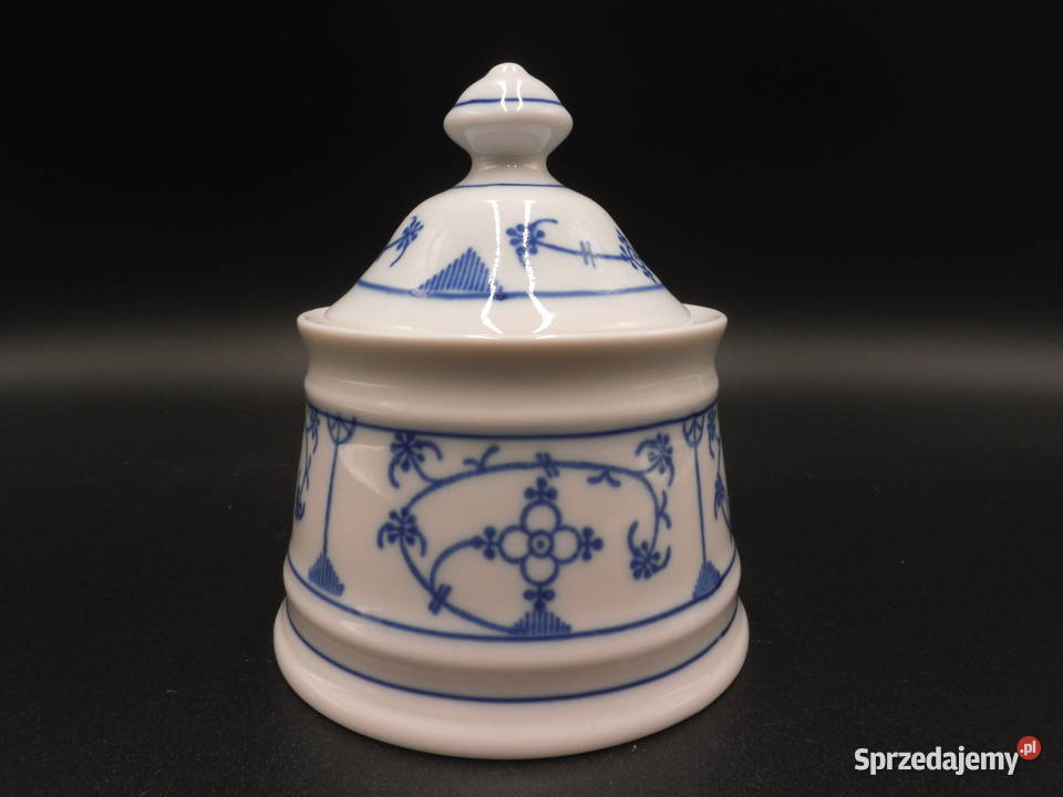Porcelanowa cukiernica wzór słomkowy WINTERLING Raszków