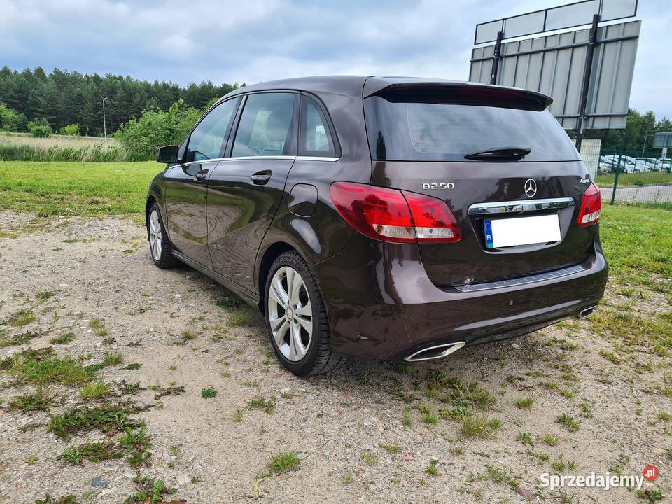 Mercedes B250 4matic 20 benzyna Automat Skóry 211KM warmińsko-mazurskie Olsztyn