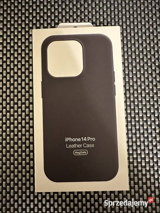 Etui Case Apple Iphone 14 Pro Leather Midnight Elektronika świętokrzyskie Kielce