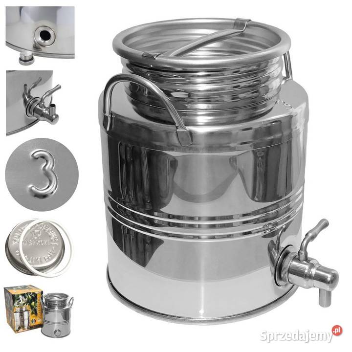 Beczułka antałek bańka beczka nierdzewna kranik Siemianowice Śląskie