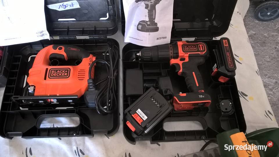 wiertarko wkrętarka firmy BlackDecker z udarem mazowieckie Mińsk Mazowiecki
