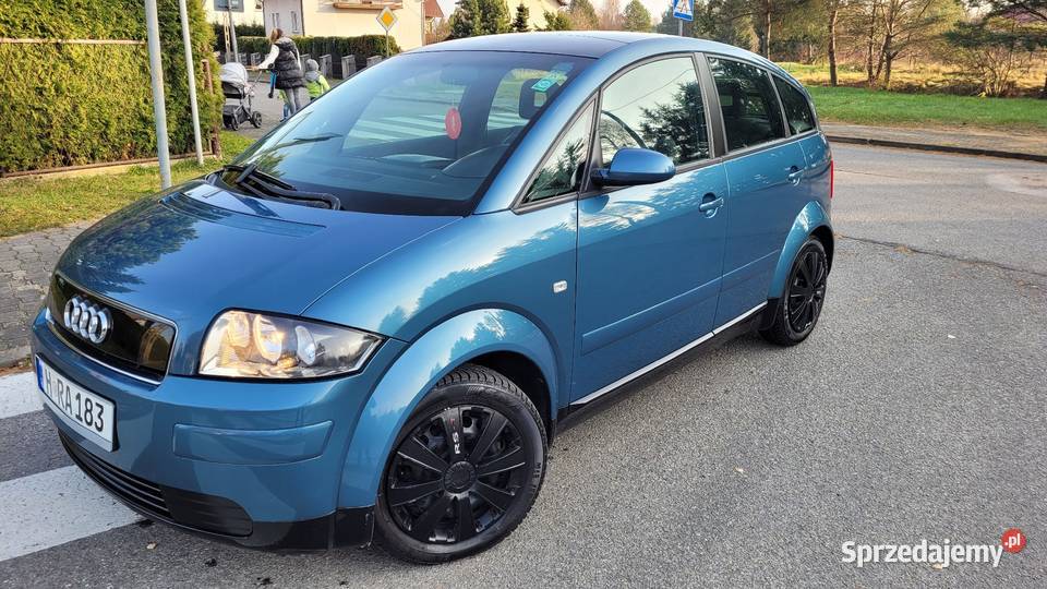 AUDI A2 14B OPŁACONY KLIMA ELEKTRYKA PIĘKNY STAN Końskie sprzedam