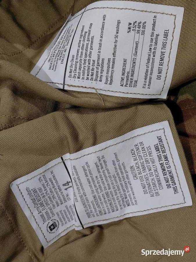 Spodnie FRACU multicam ocp small xx long Wrocław
