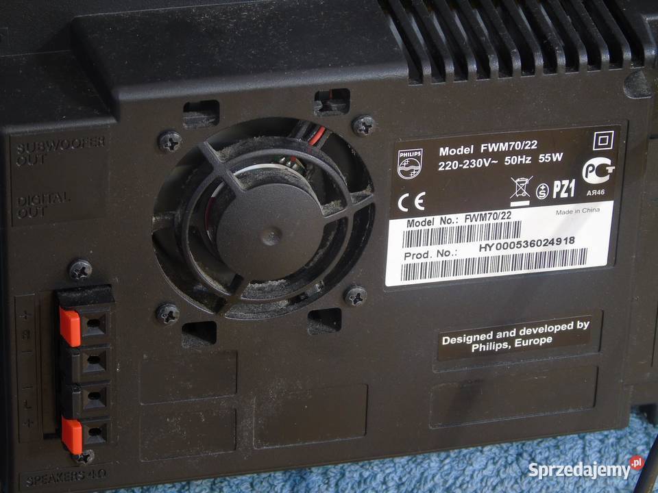 Wieża Philips FWM70 CD AUX RDS magnetofon Wieże i miniwieże Jasło