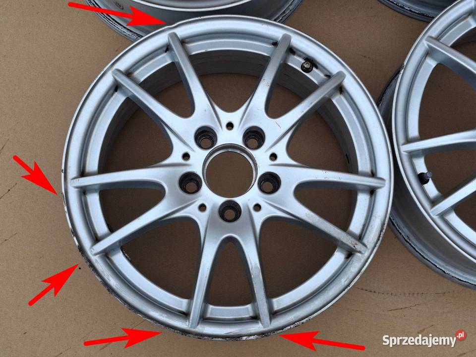 MERCEDES FELGI ALUFELGI 16 5X112 65J KOMPLET