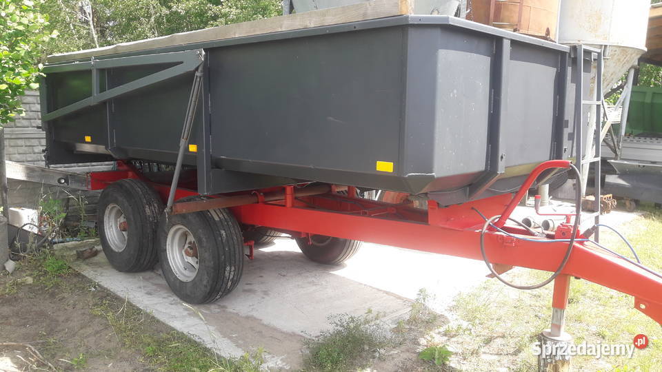 Przyczepa Tandem skorupa 8ton