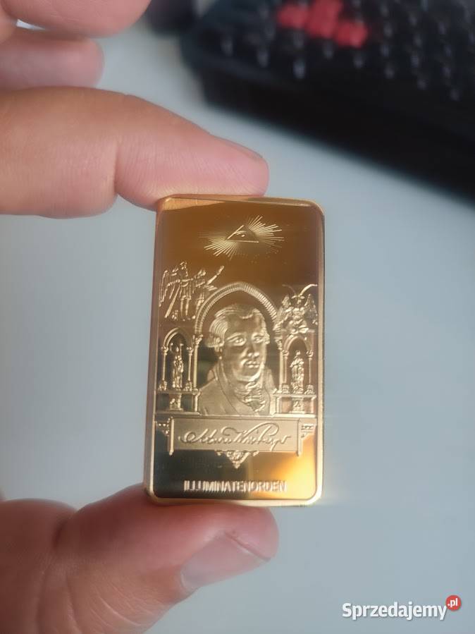 Sztabka 31 gram ILLUMINATIORDEN Antykwariat Antyki, Sztuka, Kolekcje wielkopolskie Poznań