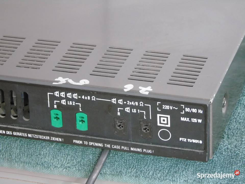Amplituner Grundig SR1000 sprawny Vintage Jasło