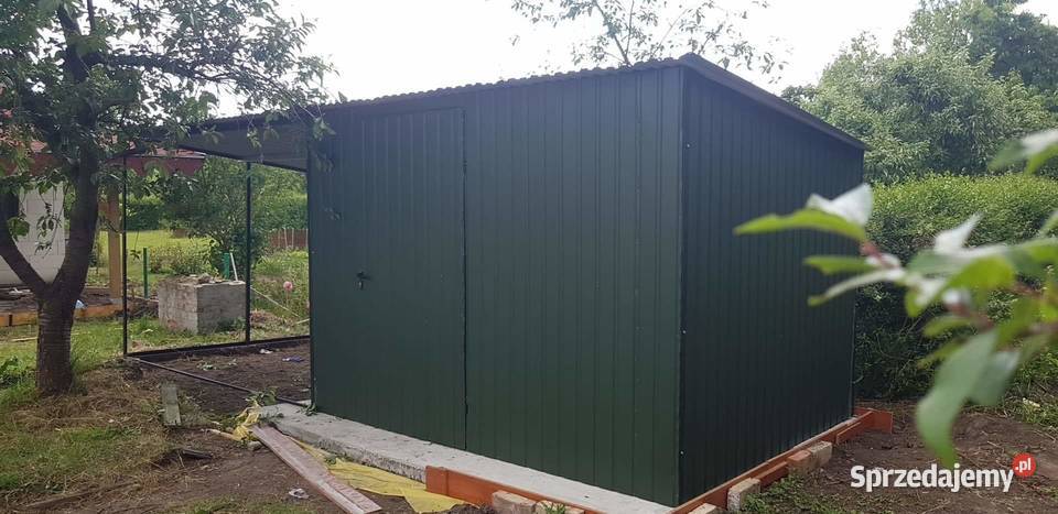 Garaż Blaszany 8x5mBlaszak Garaże Blaszane Wiata Łowicz
