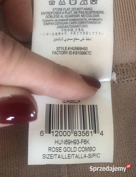 Herve Leger suknia wieczorowa S nienoszona mazowieckie Warszawa sprzedam