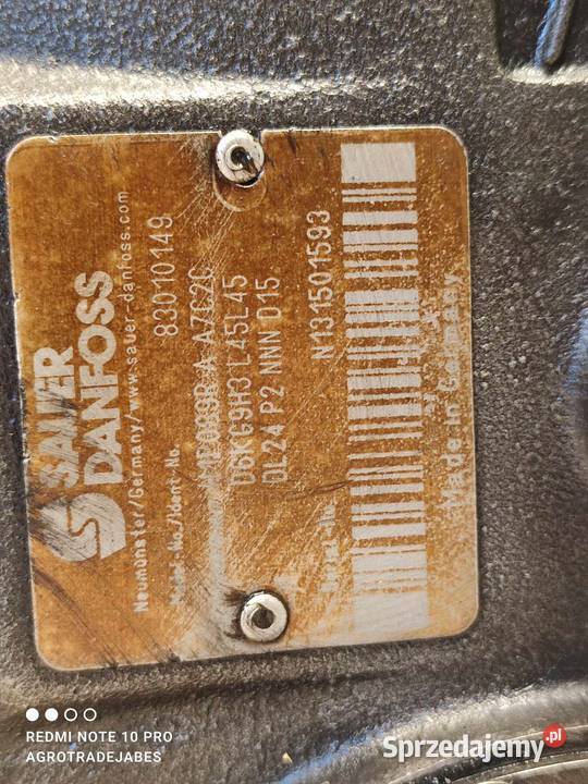 Obudowa pompy SauerDanfoss Korpus N131501593 Wilkowo sprzedam