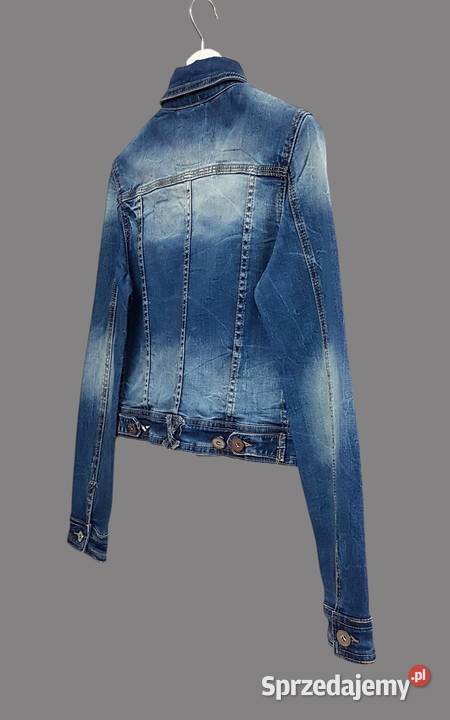 Damska kurtka jeansowa katana ciemno granatowa małopolskie Chrzanów sprzedam