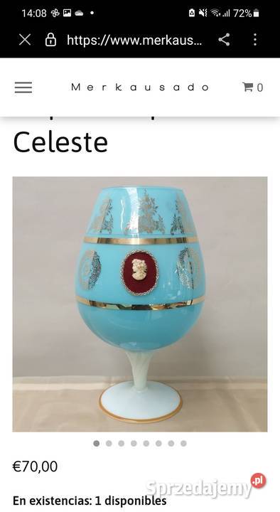 Kielich Szkło Opal Wola Podłężna