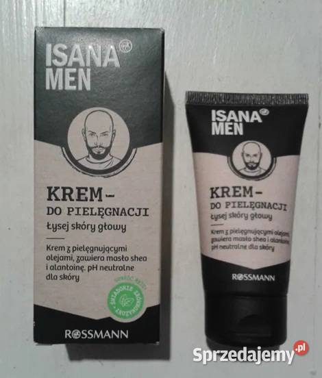 KREM do pielęgnacji łysej skóry głowy
