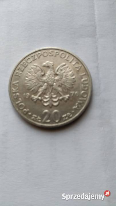 PRL 20 z 1976 r bez znaku menniczego dolnośląskie sprzedam