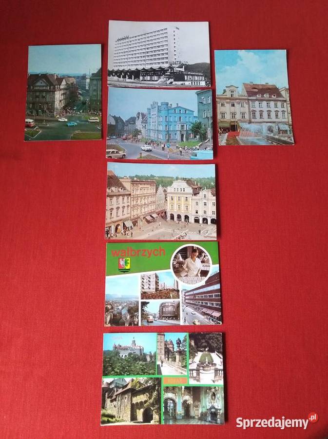 Wałbrzych Pocztówki 19721984 Pocztówki i karty telefoniczne