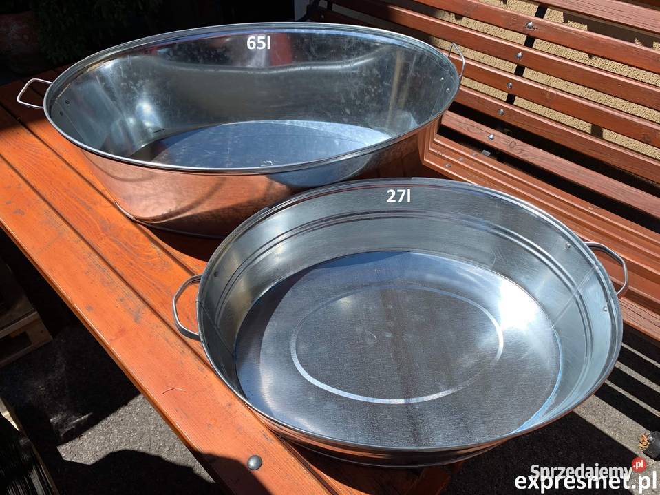 Wanna ocynk misa balia Retro miednica kwietnik małopolskie Rzeszotary