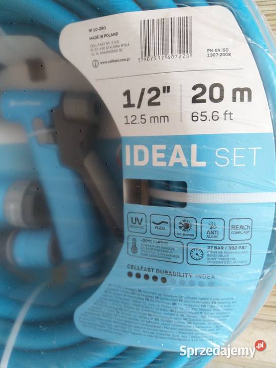 NAJTANIEJ Wąż Ogrodowy 4warstwowy 20m 12 27bar Zabrze