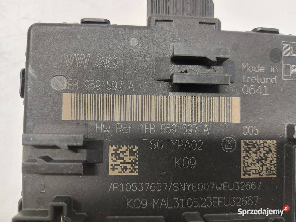 Audi Q4 ETRON 89A 89E MODUŁ STEROWNIK DRZWI osobowe