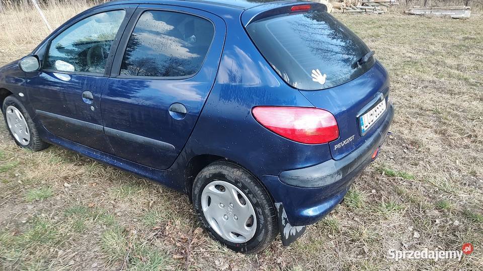 Peugeot 206 19 d Rok produkcji 2003 Nisko