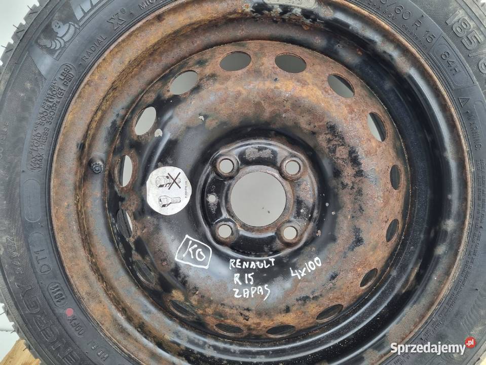 Renault Megane II Scenic II Clio KOŁO ZAPASOWE Rudka