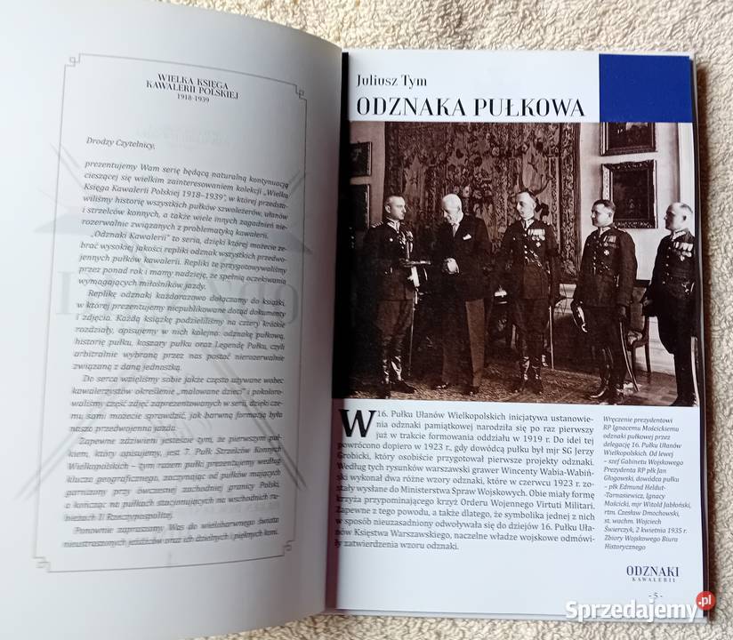 Odznaki kawalerii tom 4 16 Pułk Ułanów Edipresse Koźminek