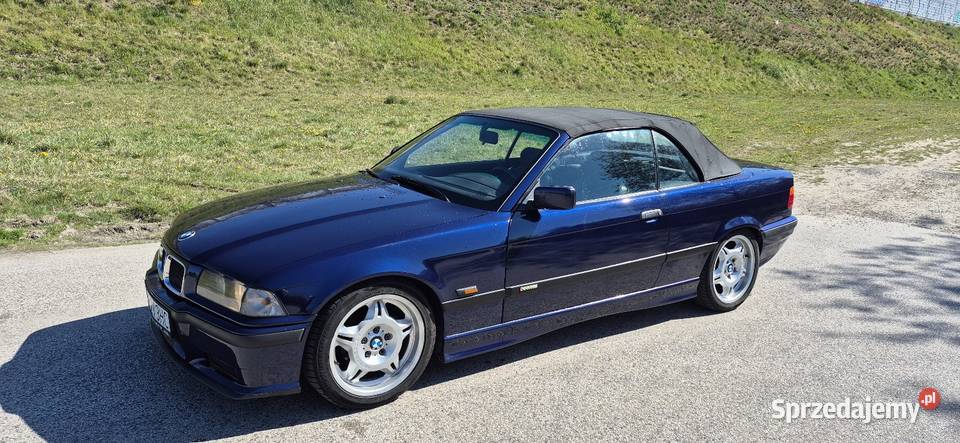 Bmw e36 Cabrio 320i m52 Montrealblau Bez Rdzy 150KM Warszawa