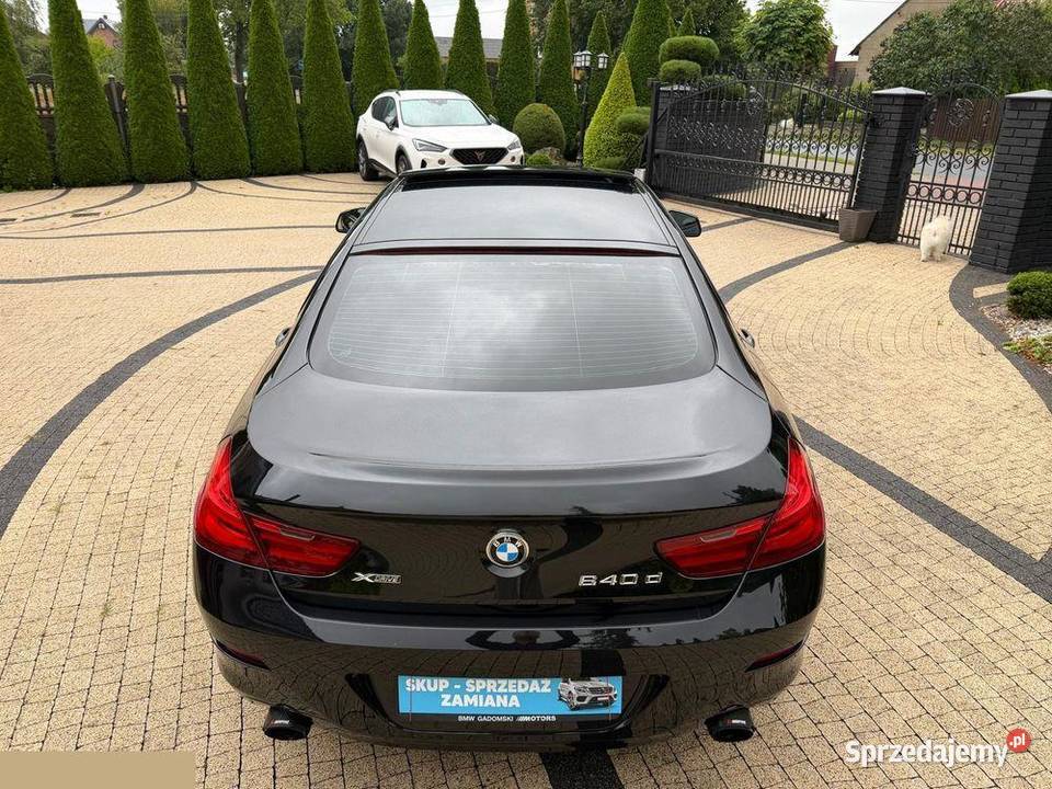 BMW Seria 6 640d M Sport Edition 313 4X4 2015r Rok produkcji 2015