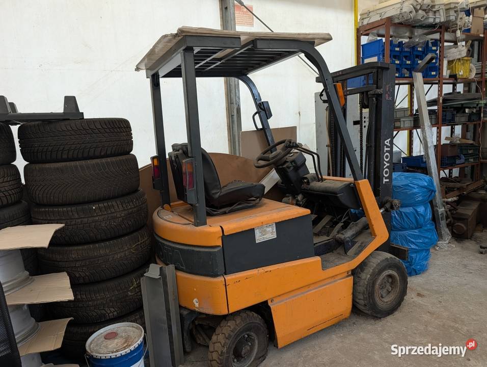 Wózek widlowy elektryczny TOYOTA 5FB16