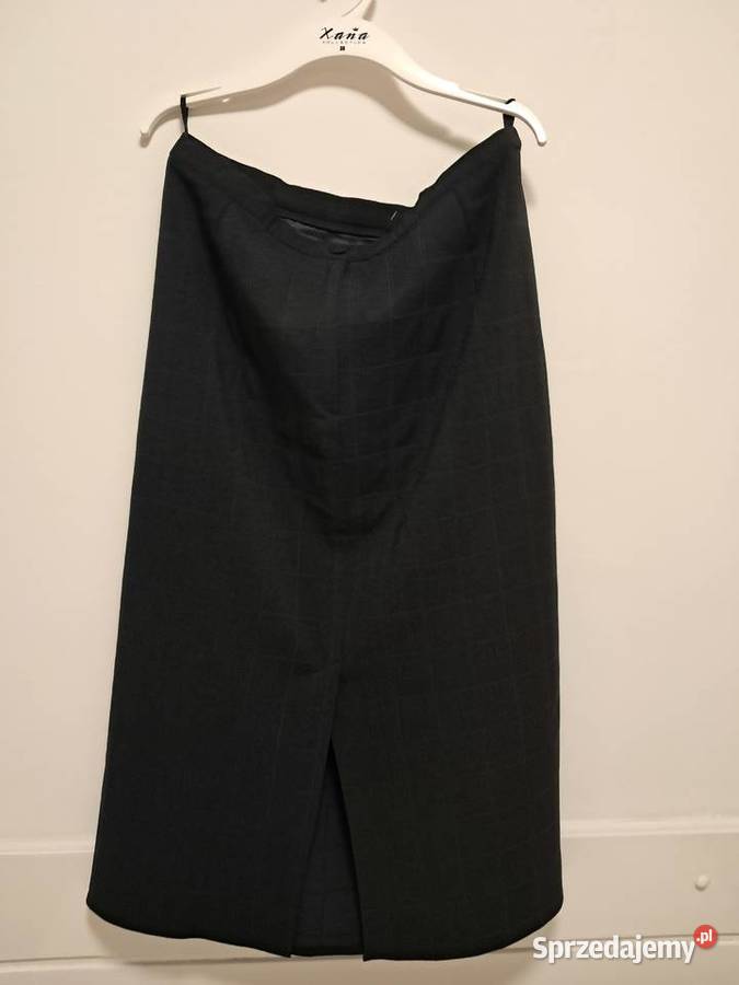 Żakiet ze spódnicą ciemnogranatowy 46 do Odzież damska Kraków